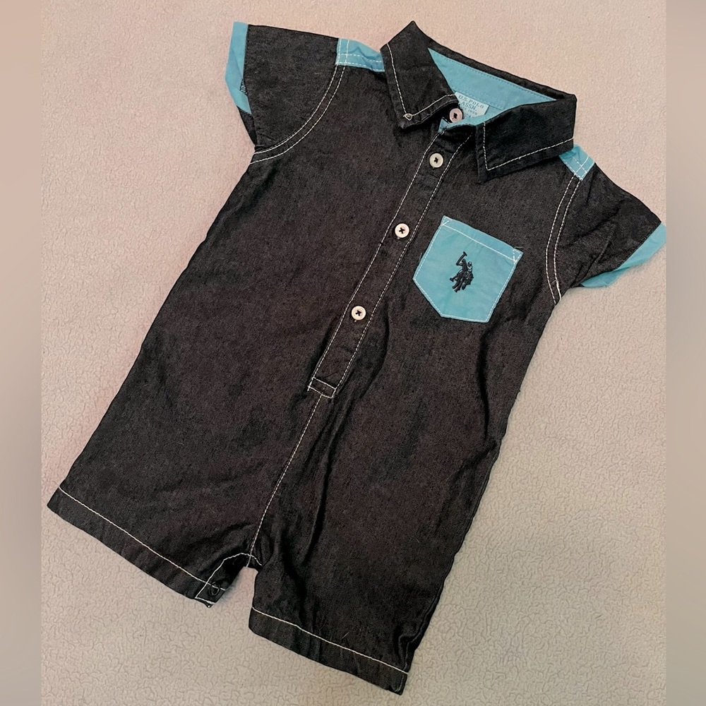 U.S. POLO ASSN Baby Romper